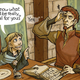 Illustration for article titled A deaf girl leads a quest to right a spell gone wrong in the webcomic emRunewriters/em